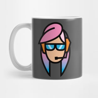 Headphones Girl Mug